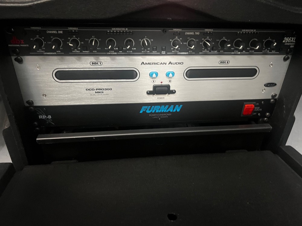 used dj turntables and mixer