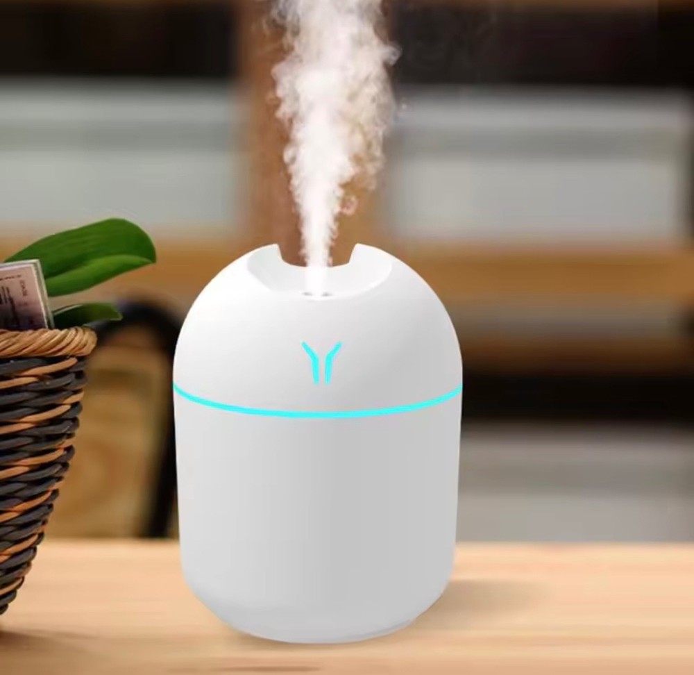 Mini USB Portable Air Humidifier Aroma Diffuser LED Mist Maker Quiet Home Office