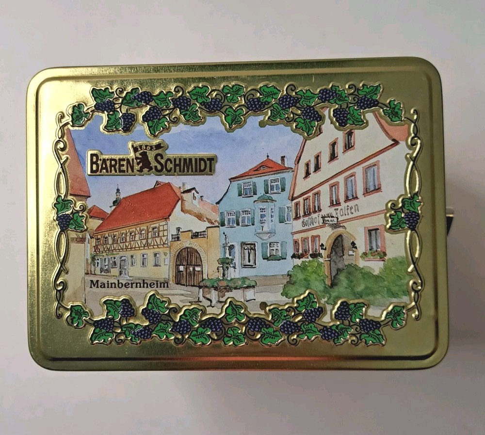 Baren Schmidt Tin Box Wind Up Music Germany