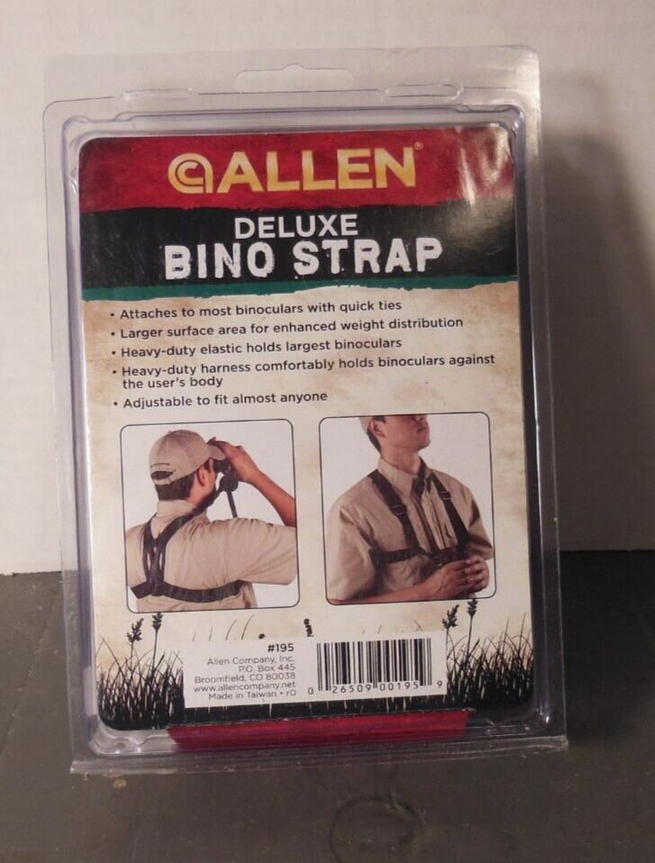 Allen Company Deluxe Binocular Harness (Black) #195