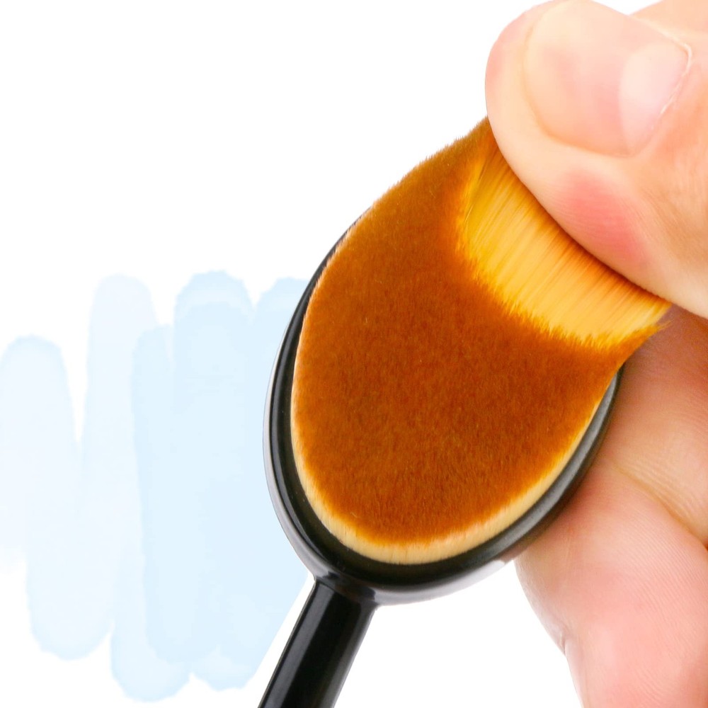 6 Pack Blending Brushes, Card Making, Scrapbooking, Ink Blending Tool, Black