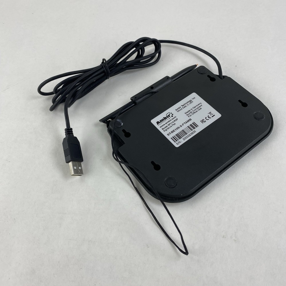 Ambir Technology SP110-RDP Signature Pad Tested