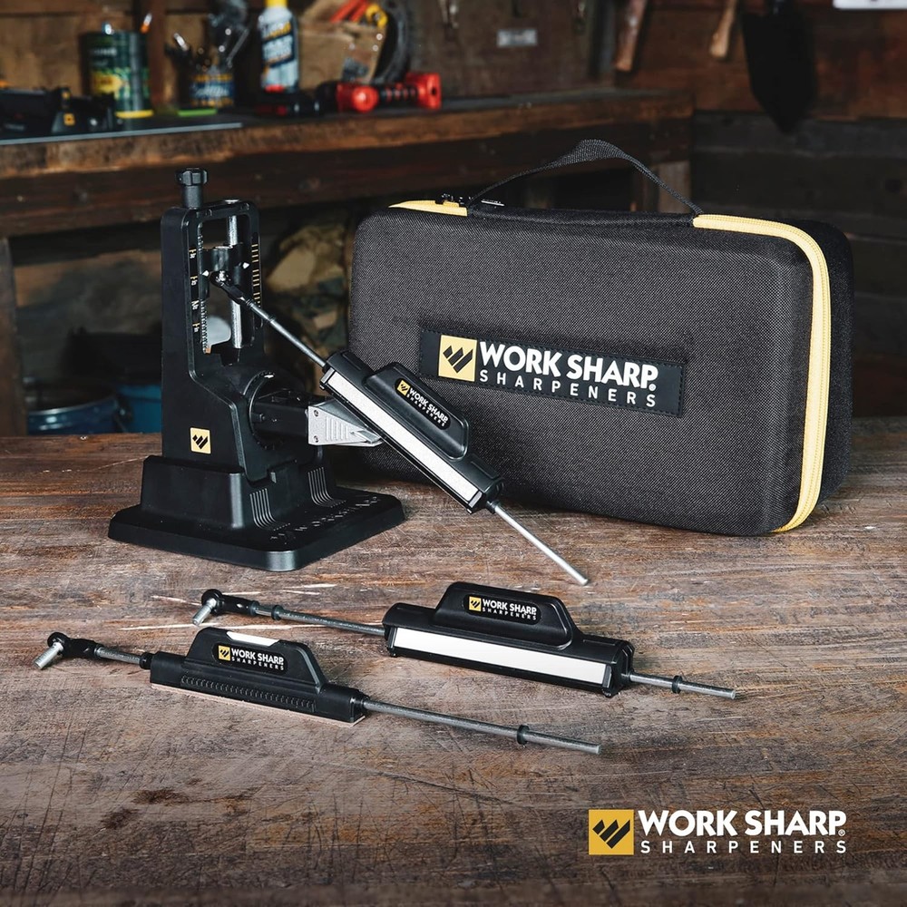 Work Sharp Precision Adjust Elite Set Knife Sharpener value combo bundle with th