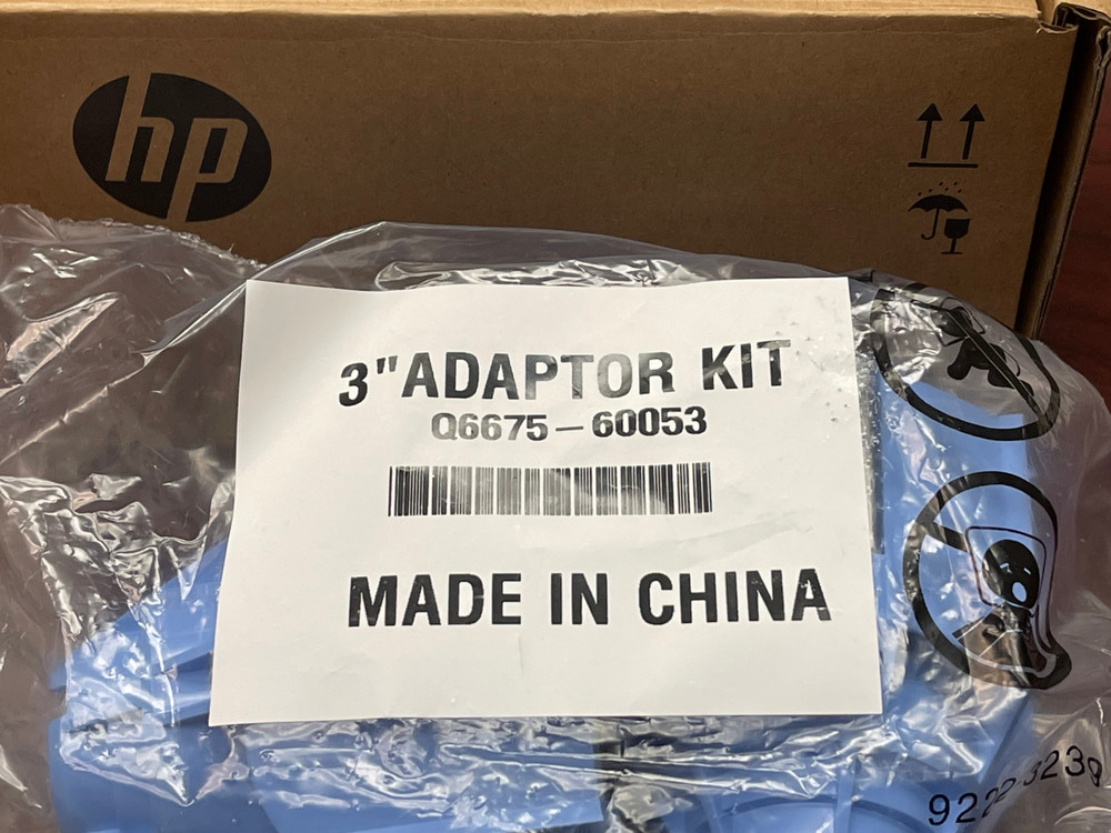 HP ORIGINAL Q6675-60053  3" Spindle Adapter Kit