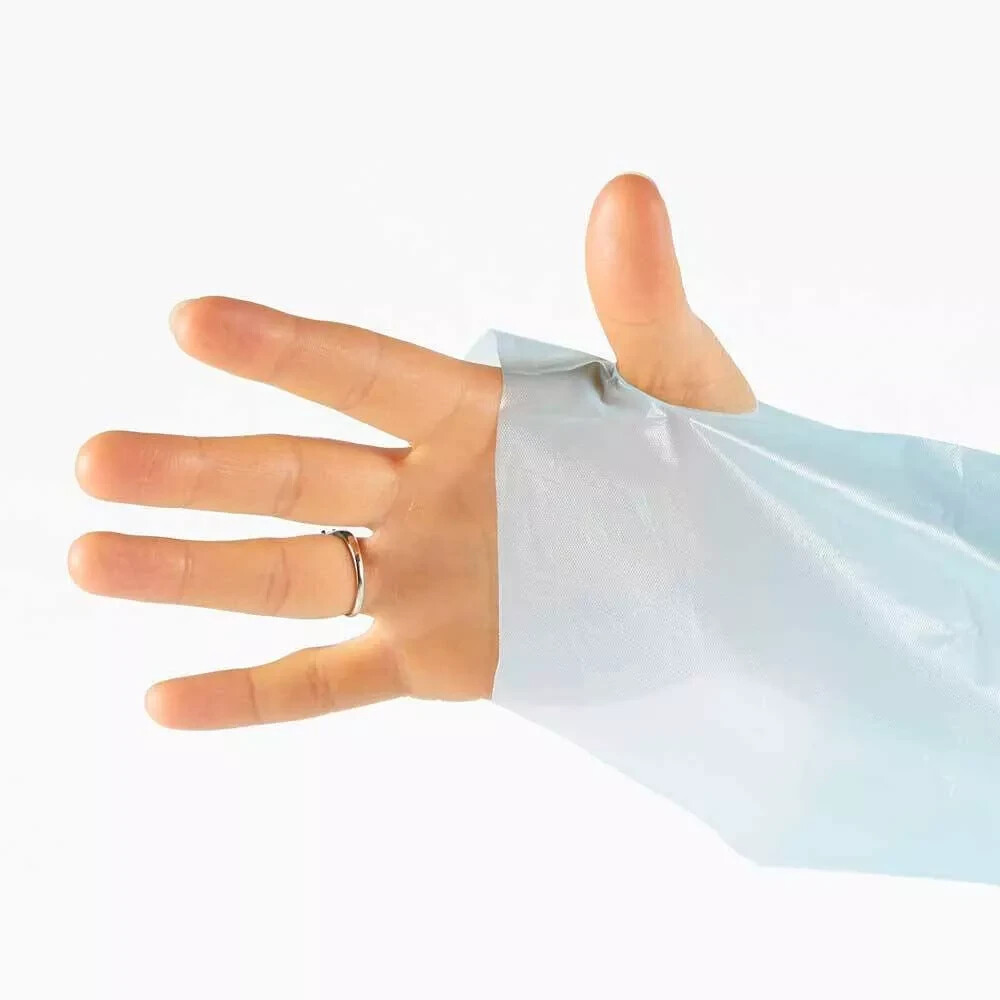 hand2mind Polyethylene, Level 1, Disposable, Non-Surgical Isolation Gowns 15 pc