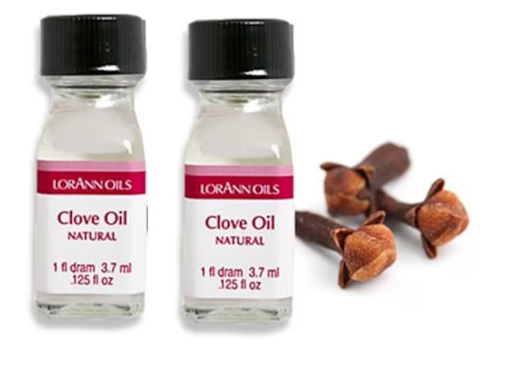 SM LorAnn Clove Oil Natural 1 Dram 2 Pack