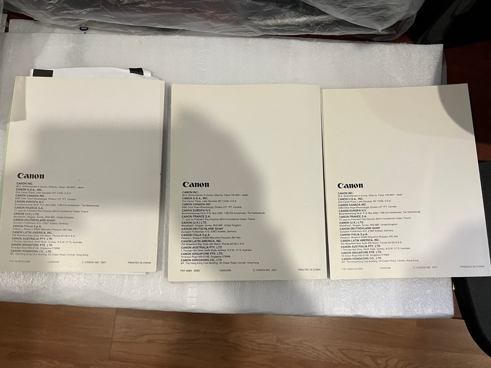 Canon imageRUNNER 3300 /2800 /2200 Copying, Reference & Mail Box Function Guide