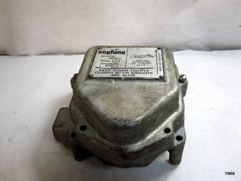 Neptune impulse switch trident meter model 24