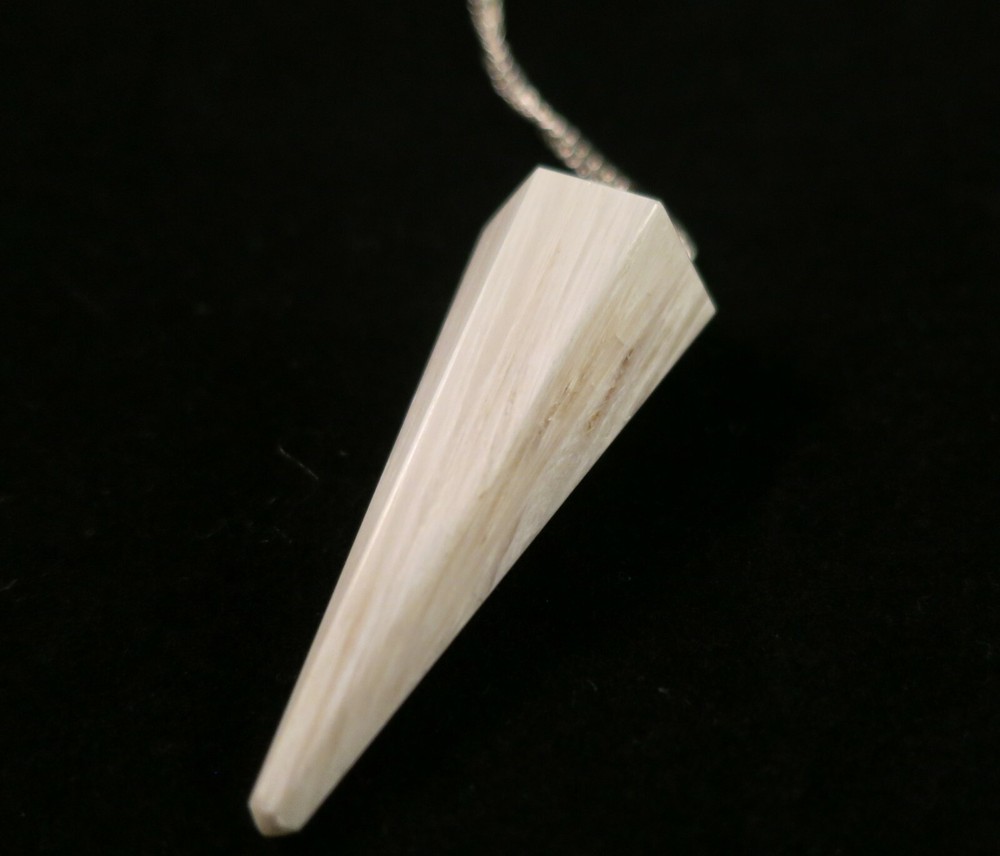 SCOLECITE CRYSTAL PENDULUM - INDIA