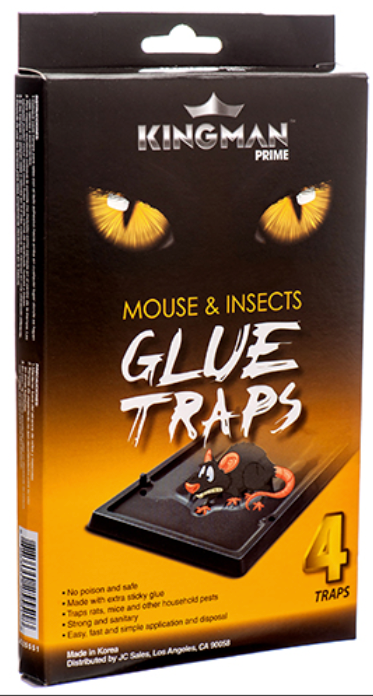 2 packs - 8 TRAPS Mouse & Insects Glue Traps