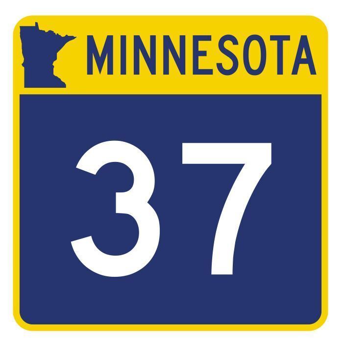 Minnesota State Highway 37 Sticker Decal
