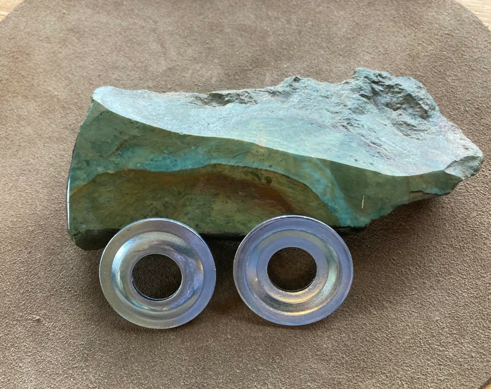 Lapidary Flanges (6 Pack) 1.5" x 5/8"