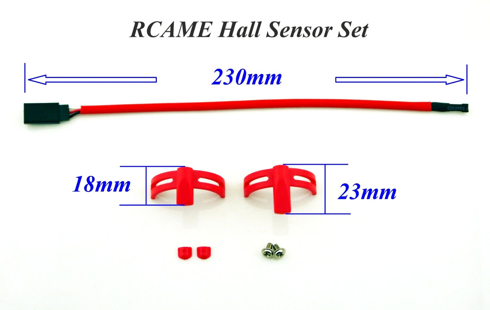 Hall Sensor Set & Tester for Rcexl Ignition / RCAME Gas Engine RC Model Airplane