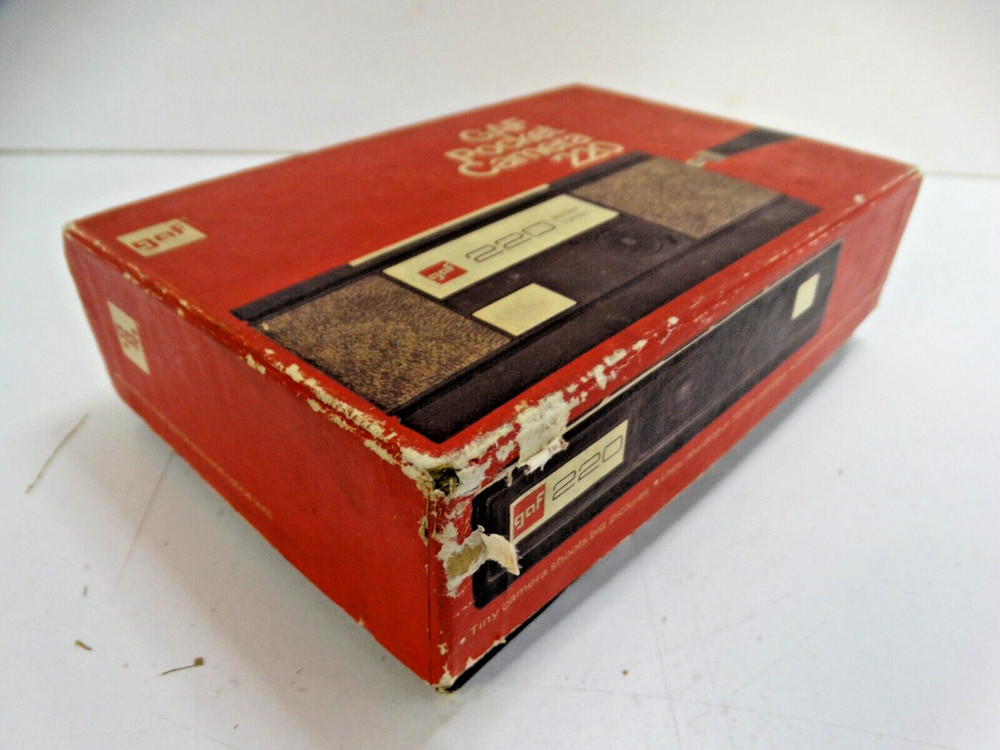 GAF Pocket Camera 220 In Box. Vintage