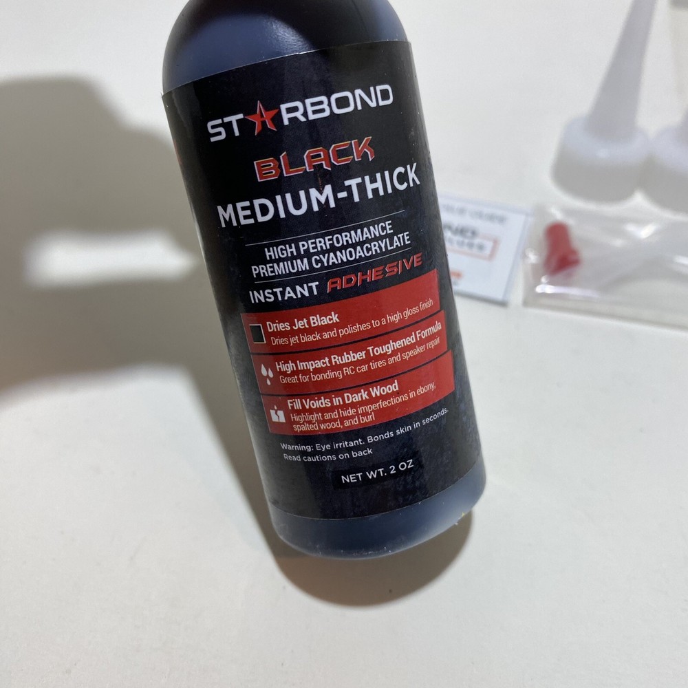 Starbond KBL-500 Black Medium Thick, Premium Rubber