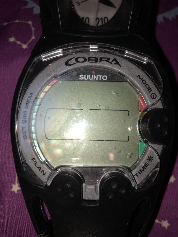 Suunto Cobra Dive Computer with Air Integration & Compass W/ Bag
