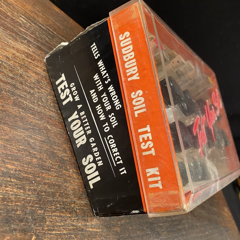 Vintage Environmental Science Sudbury Soil Test Kit for Display PRIORITY MAIL