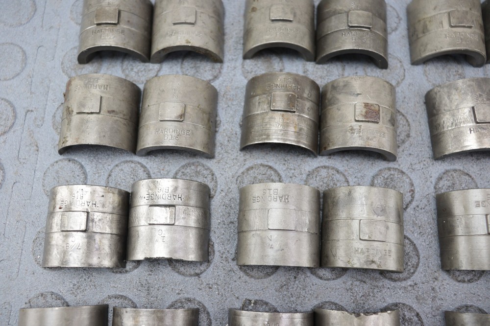 HARDINGE ( 7/8'' ROUND ) B16 COLLET PADS READ DESCRIPTION ! LOC5940