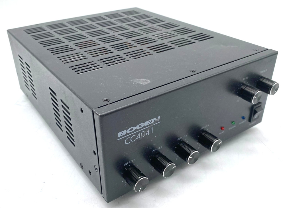 BOGEN CC4041 40W COMPACT 4-INPUT MIXER AMPLIFIER