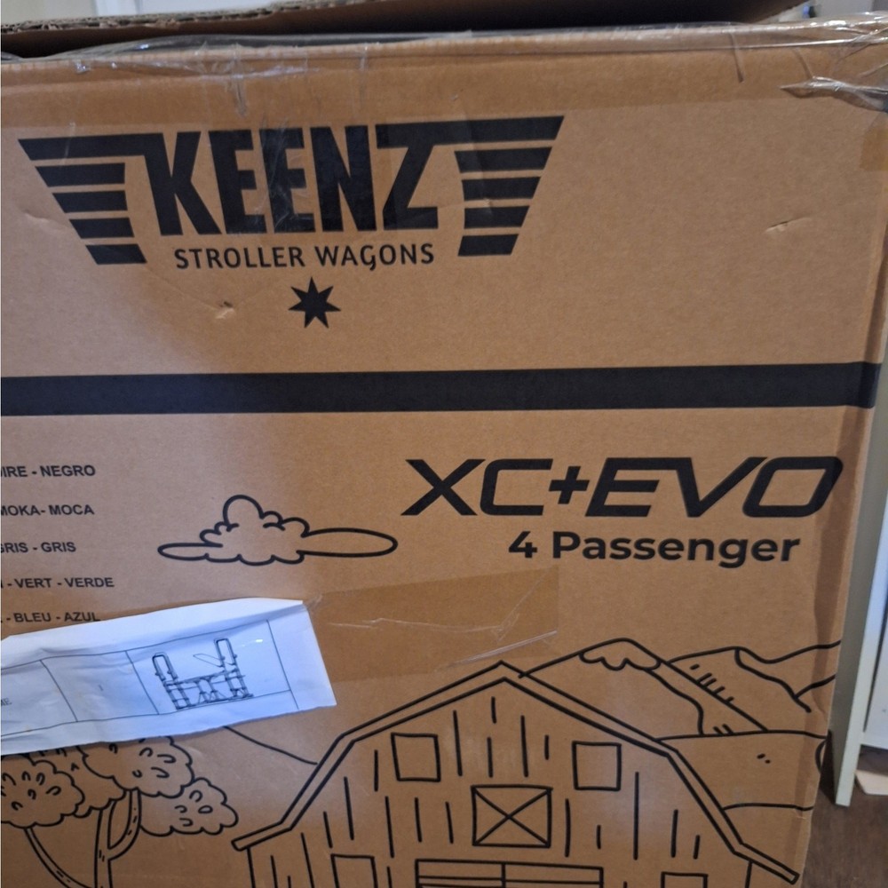 KEENZ Frame Only 4 Passenger XC EVO Replacement Frame Wagon