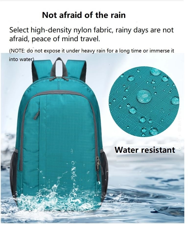 Ultra Lightweight-Packable-Hiking-Backpack Foldable Travel Camping Daypack Ca...