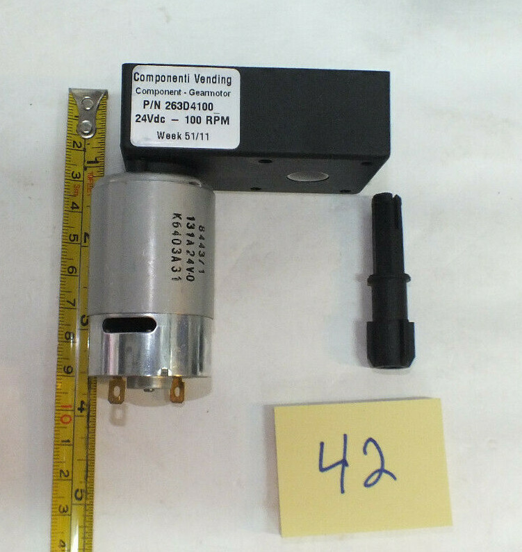 Componenti Vending 263D4100 Gear Motor