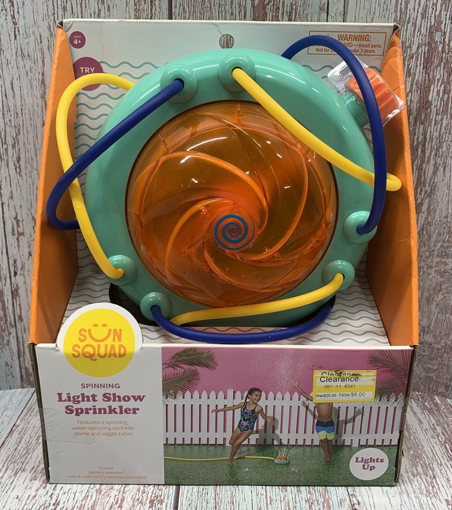 Wet & Wild Light Show Sprinkler - Sun Squad
