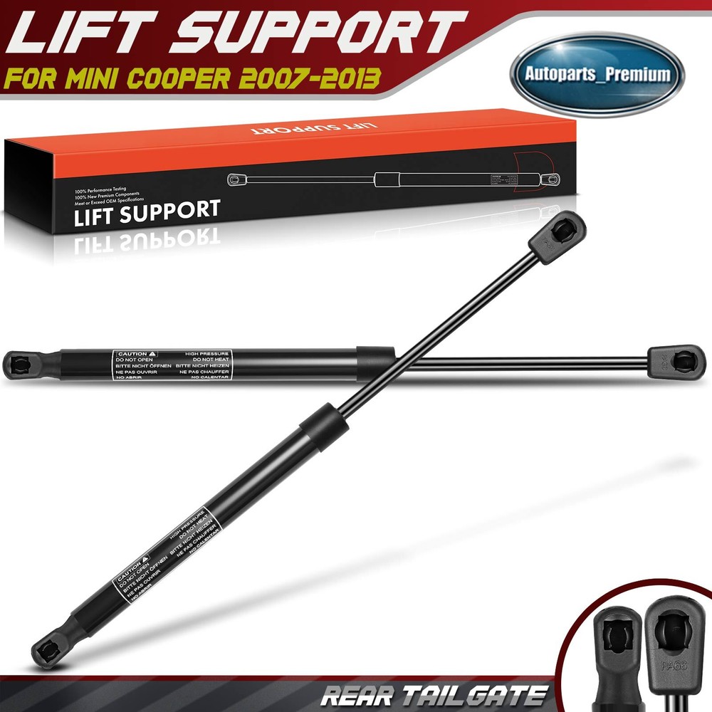 2pcs Rear Tailgate Liftgate Lift Support Shock Strut for Mini Cooper 2007-2013