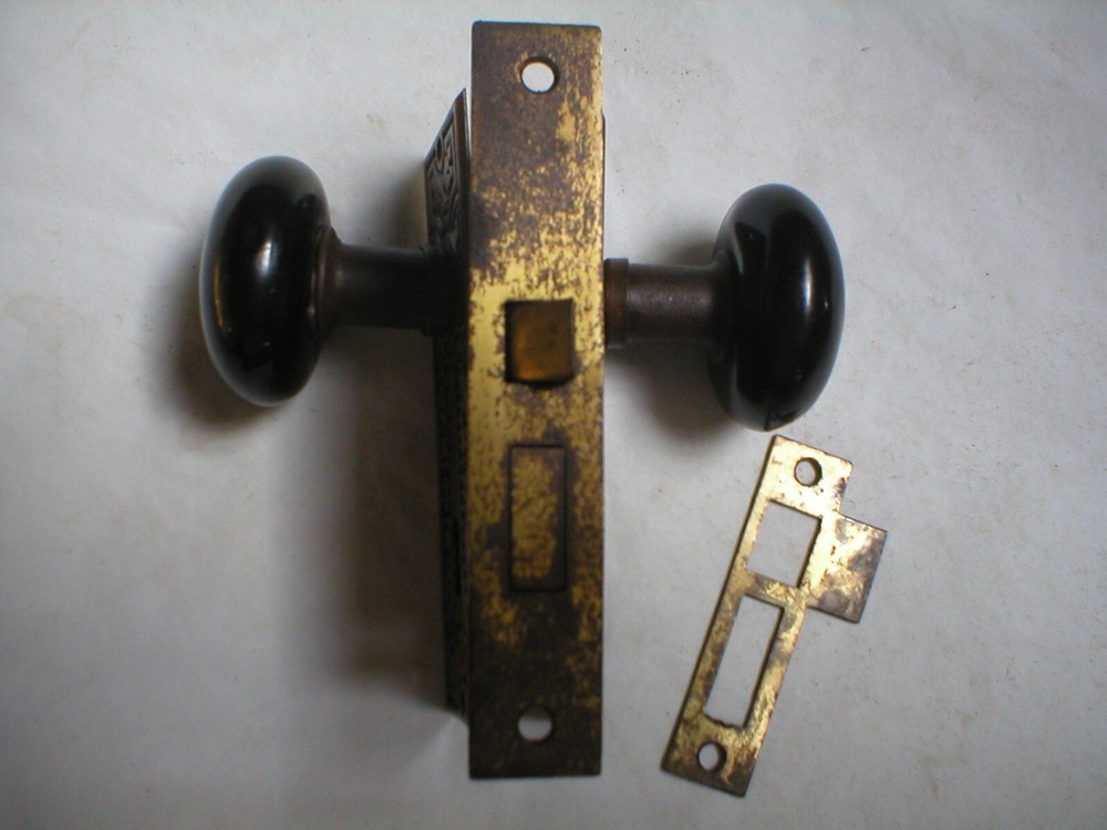 Antique Victorian Era Door Hardware
