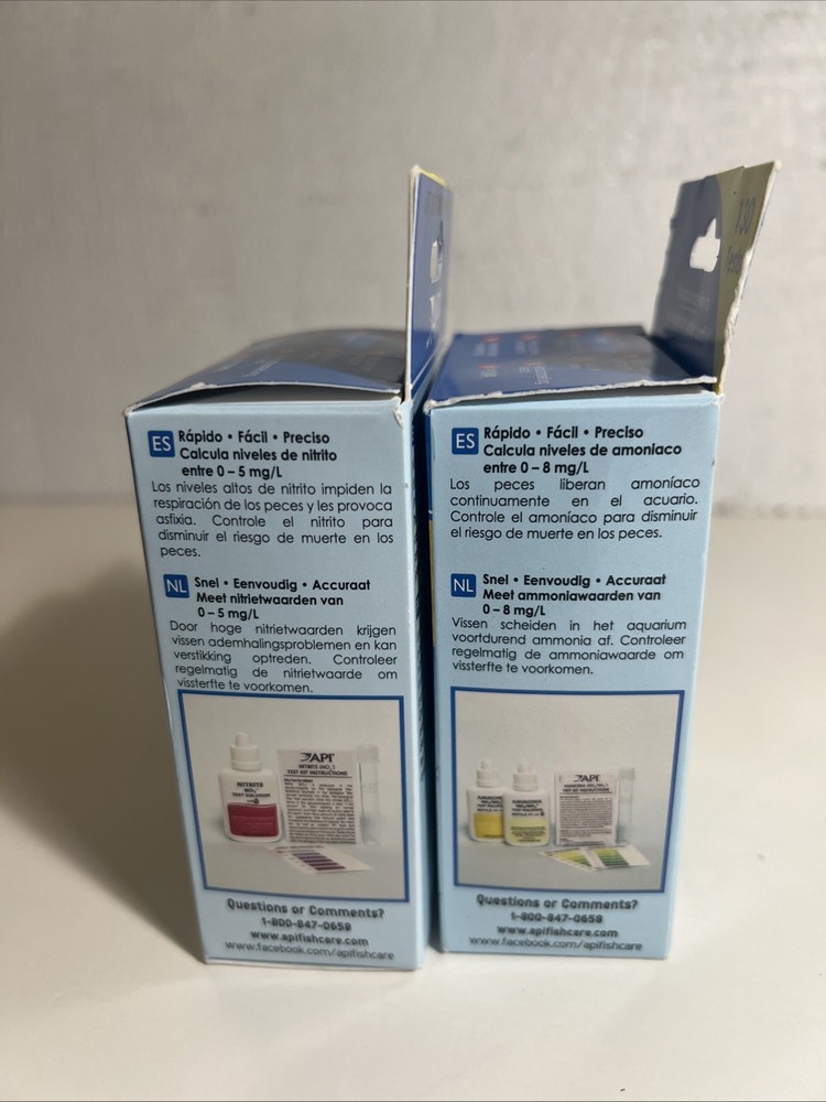 Aquarium Test Kits Nitrite And Ammonium