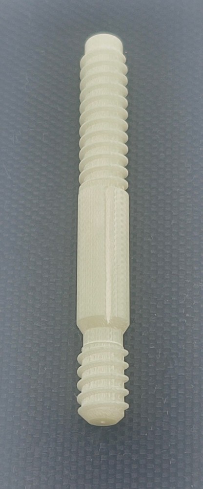 1 White G10 3/8-10 Modified Self Aligning Joint Pin