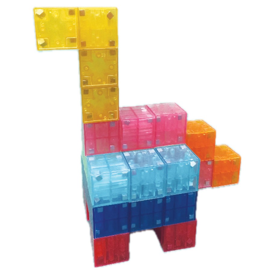 E-Blox Xoiox Magnetic Color Sorting Cubes Toy