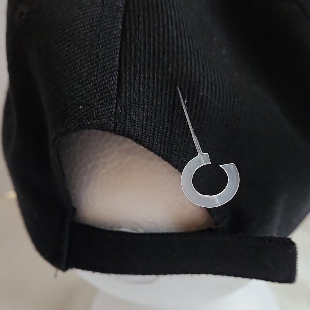 Jeep Black Adjustable Baseball Cap Hat - Adjustable Strap Casual Ball Cap