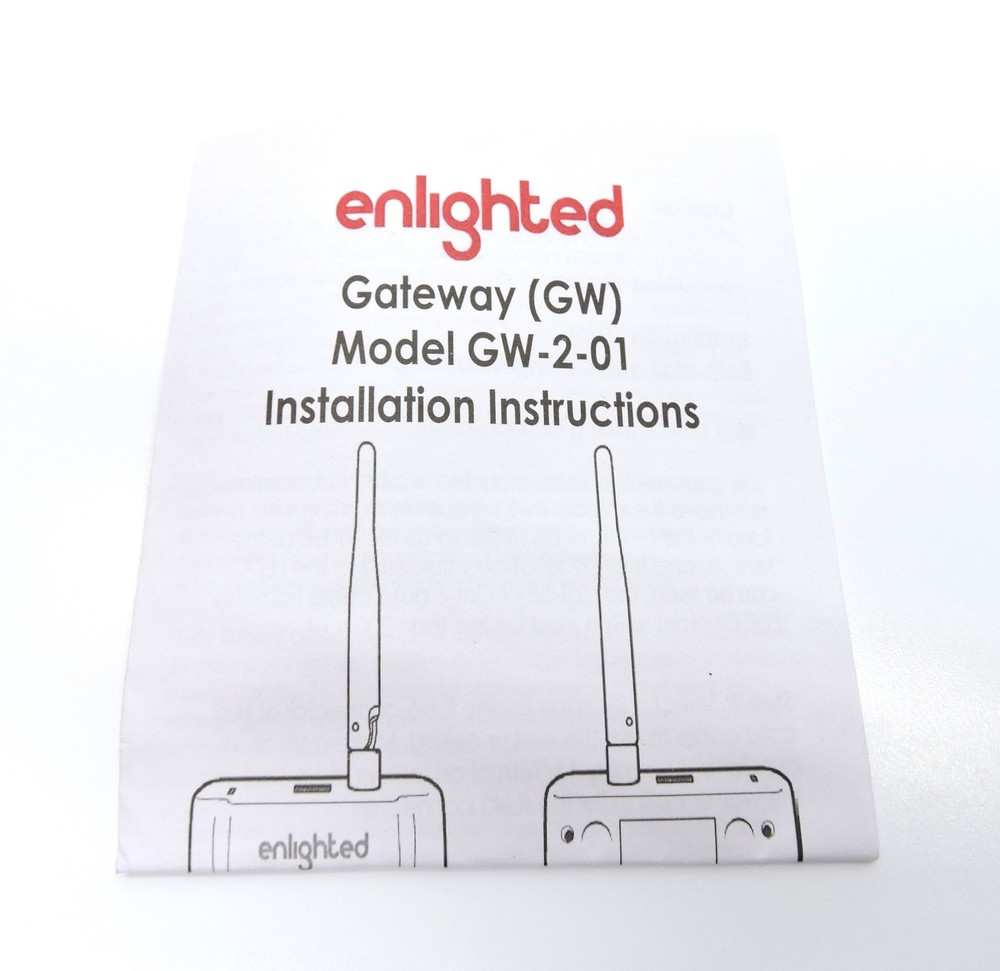 Enlighted GW-2-01 Lighting Control Gateway Module GW2, Version 2 - NEW!