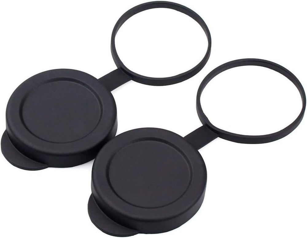 Protective Rubber Objective Lens Caps for Fits Binoculars with Outer Diameter 52
