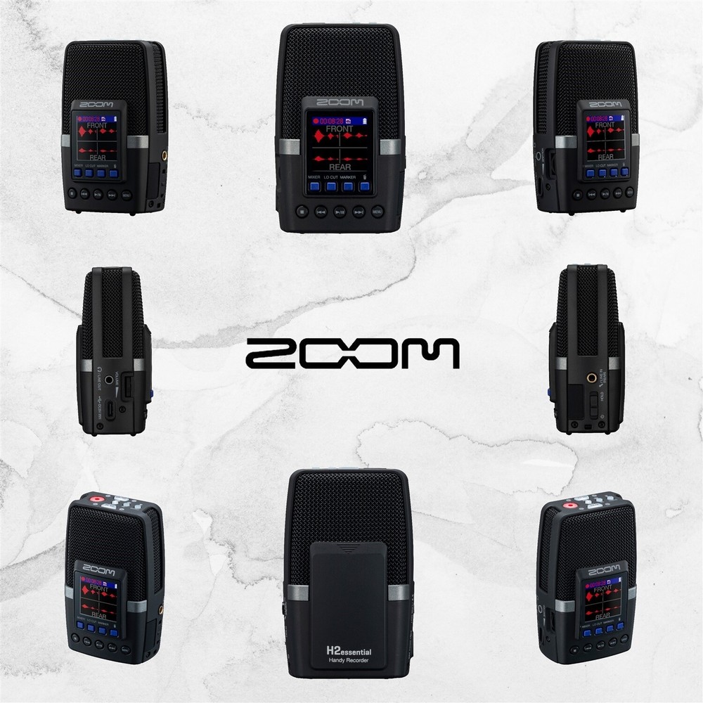 Zoom H2essential Multi-Mic Handy Recorder Bundle