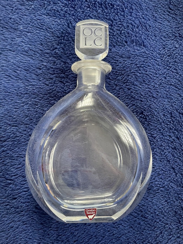 Orrefors Glass Decanter