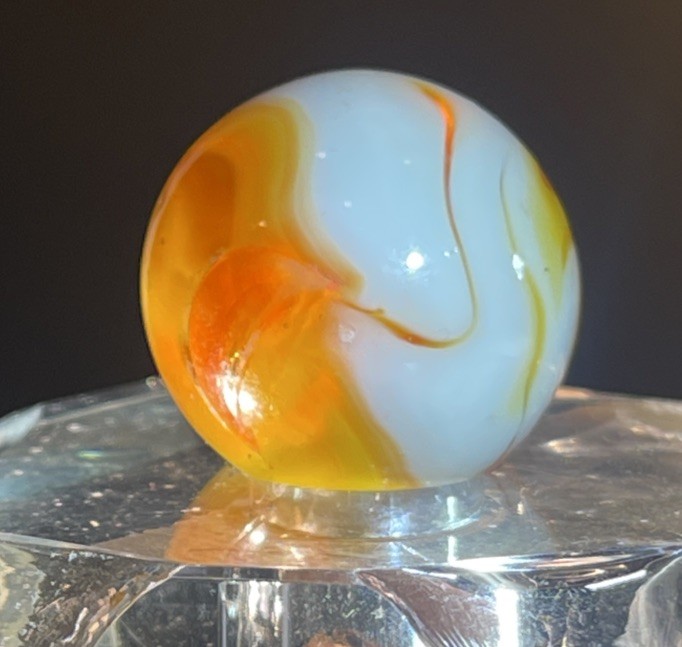 AKRO AGATE CORKSCREW Egg Yoke Shooter MARBLE