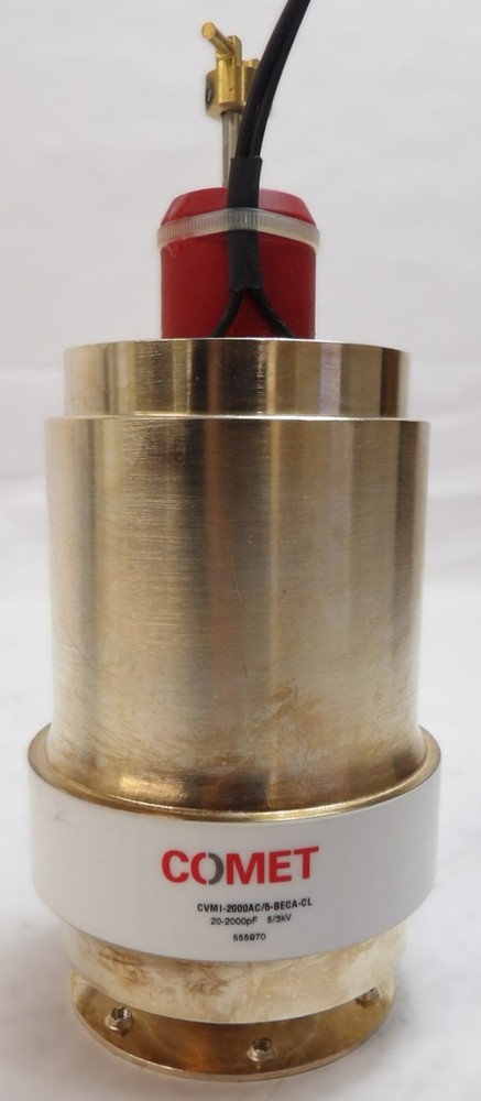 Comet CVMI-2000AC/5-BECA-CL Variable Vacuum Capacitor 20-2000pF 5/3kV Working