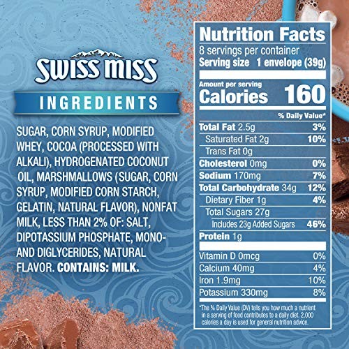 Chocolate Hot Cocoa Mix 8 Pack