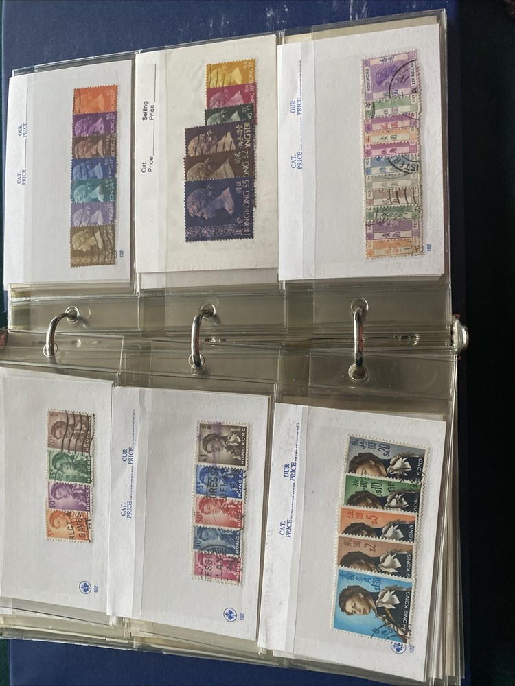 hong kong stamp collection