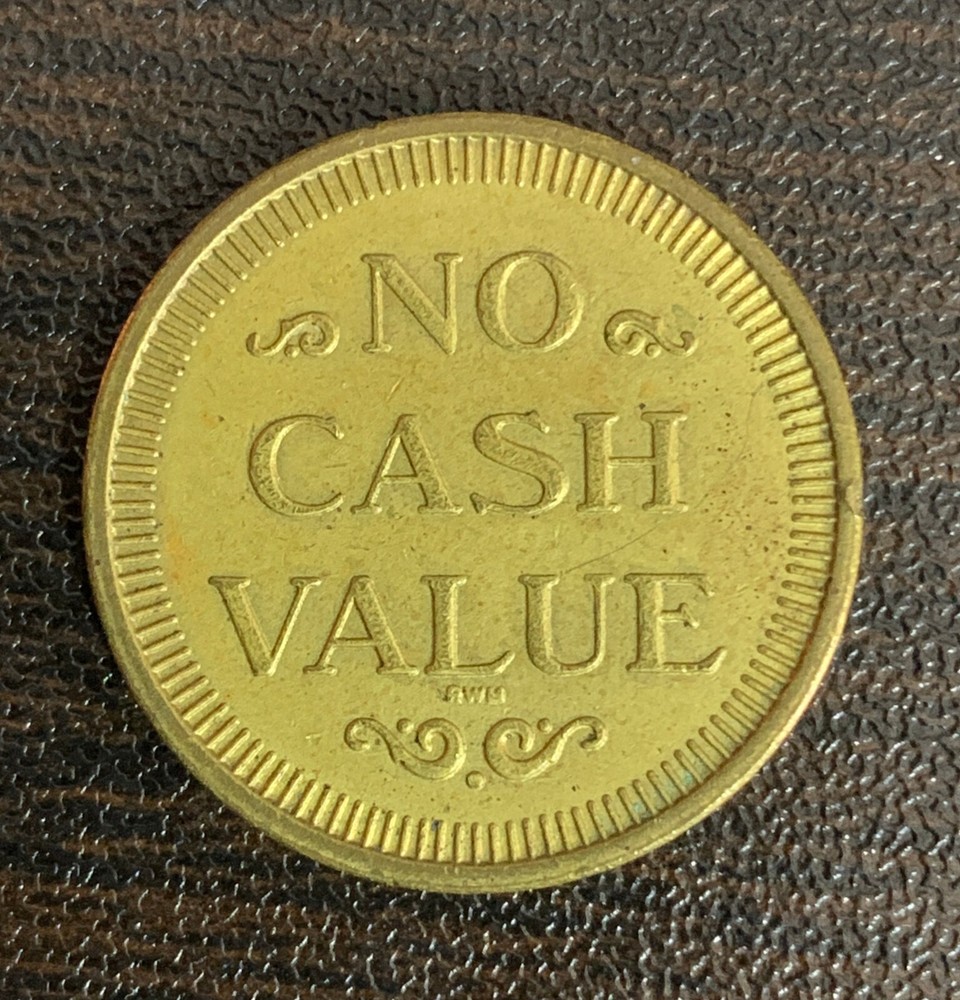 Vintage Baseball Batting Cage Token