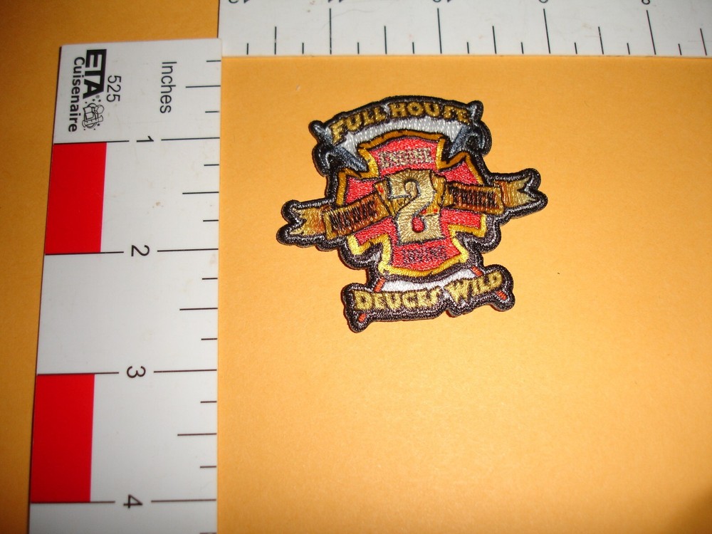 firefighting fire fighting patch Full house Engine 2