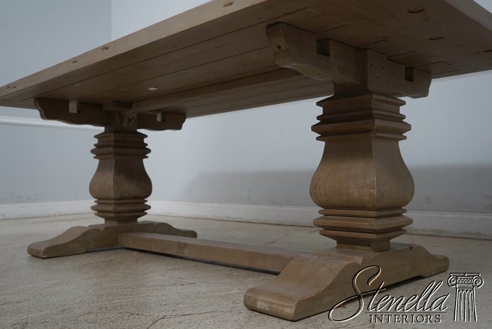 L65708EC: RESTORATION HARDWARE Large Farm Dining Room Table