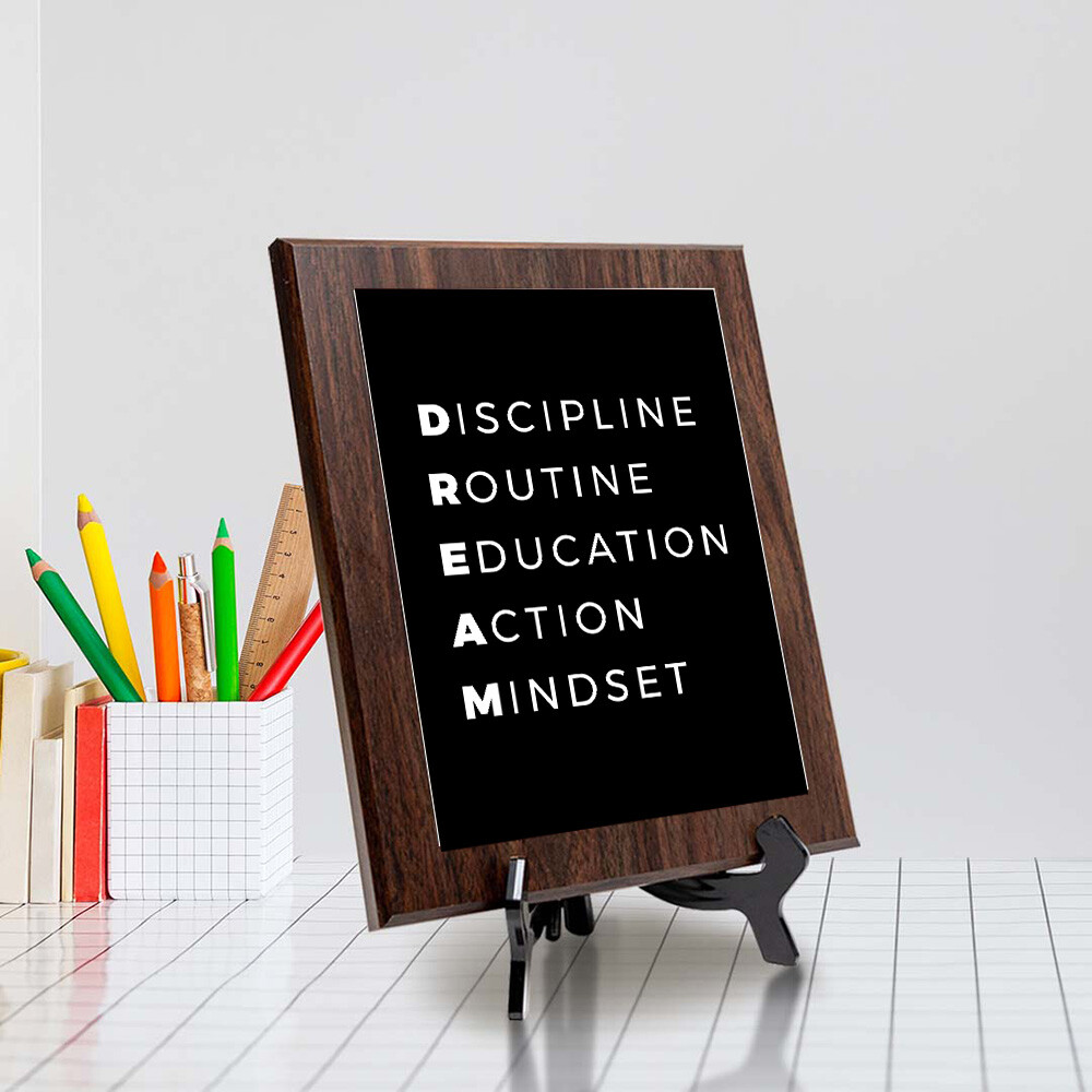 DREAM Decorative Wall Plaque | Motivational Home Decor