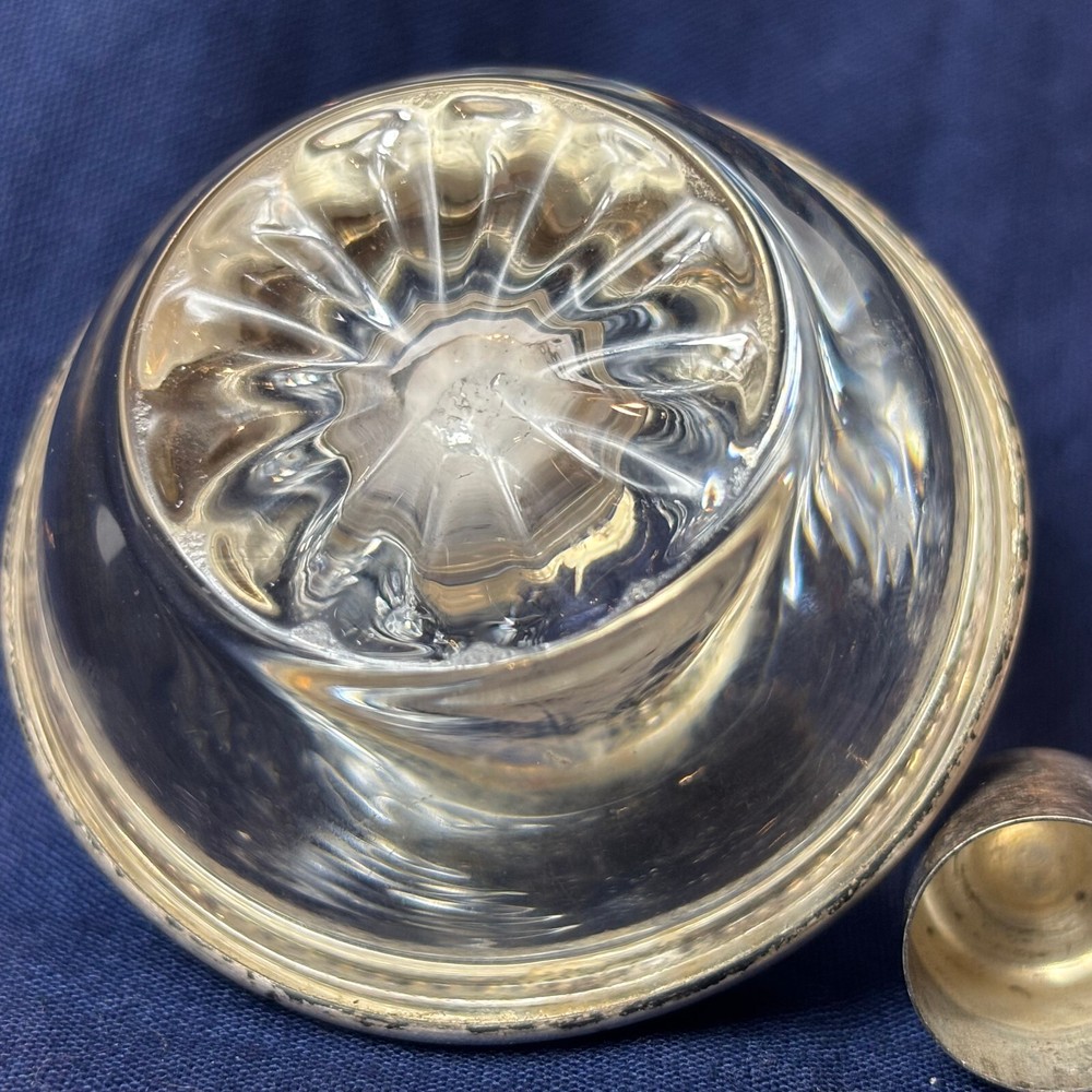 Frank M. Whiting Sterling Silver Hy-Glo Table Lighter