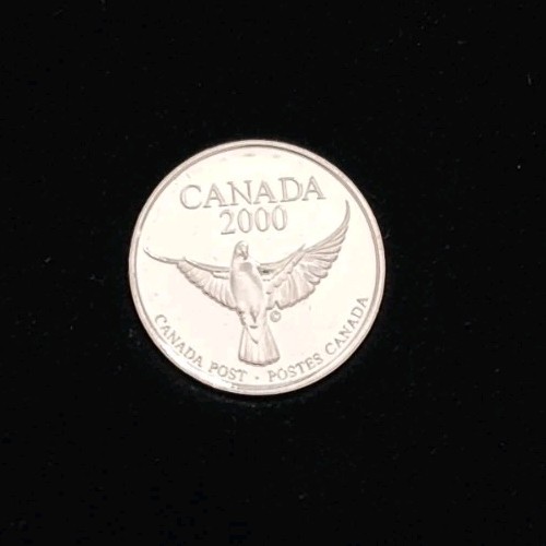 1999 2000 CANADA MILLENNIUM KEEPSAKE STAMP & COIN SET
