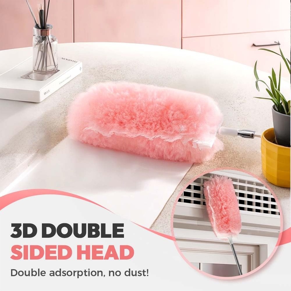 Duster For Cleaning Extendable Cleaning Tools Heavy-Duty Reusable Brush