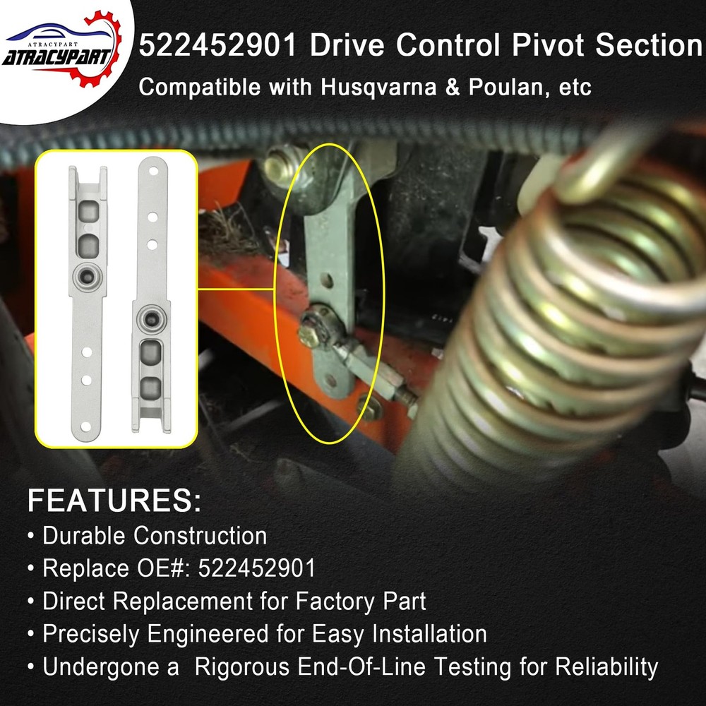 522452901 Drive Control Pivot Section Section, 2 Pack