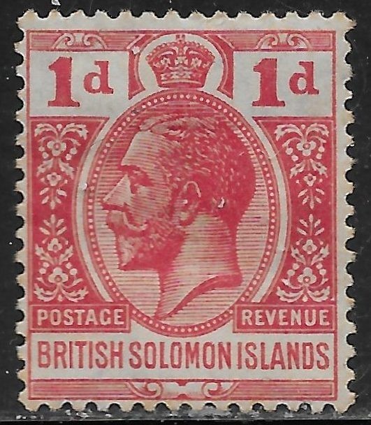 Solomon Islands Scott # 44 MH